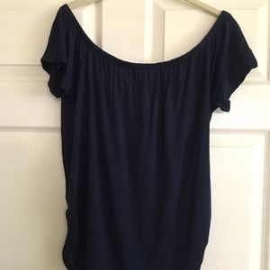Old Navy Maternity Off the Shoulder Top, size M